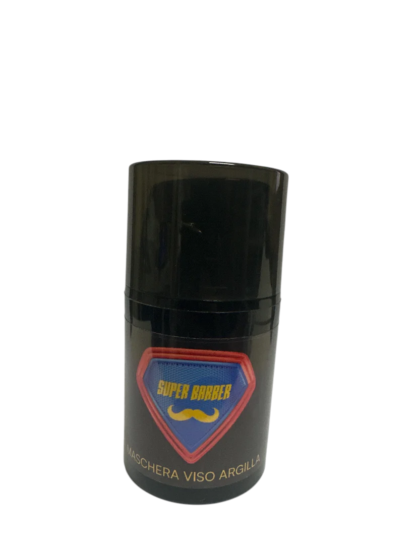 Super barber maschera viso argilla