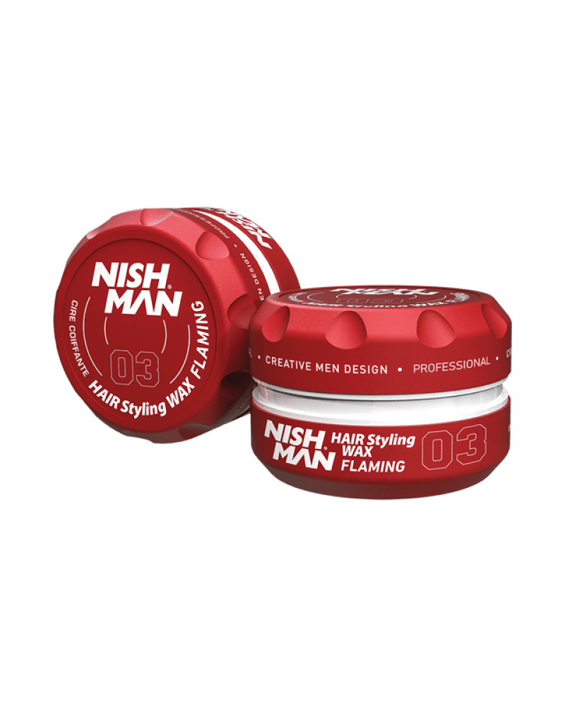NISH MAN HAIR STYLING WAX 03 FLAMING