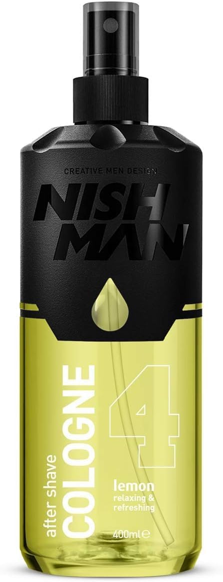 NISH MAN AFTER SHAVE DOPO BARBA 4 LEMON