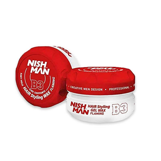 NISH MAN HAIR STYLING GEL WAX B3