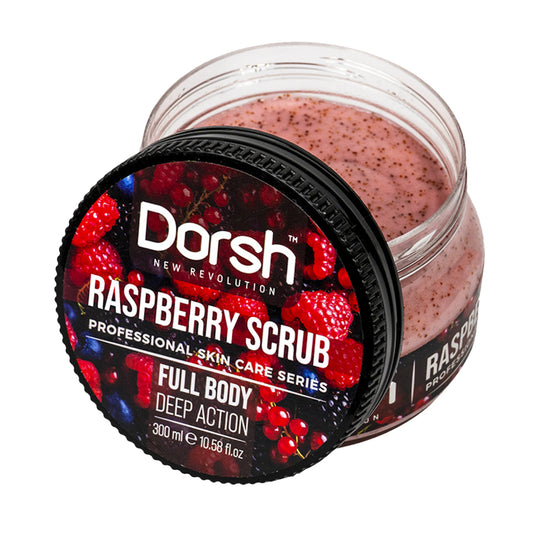 Scrub corpo intero al lampone DORSH 300 ml