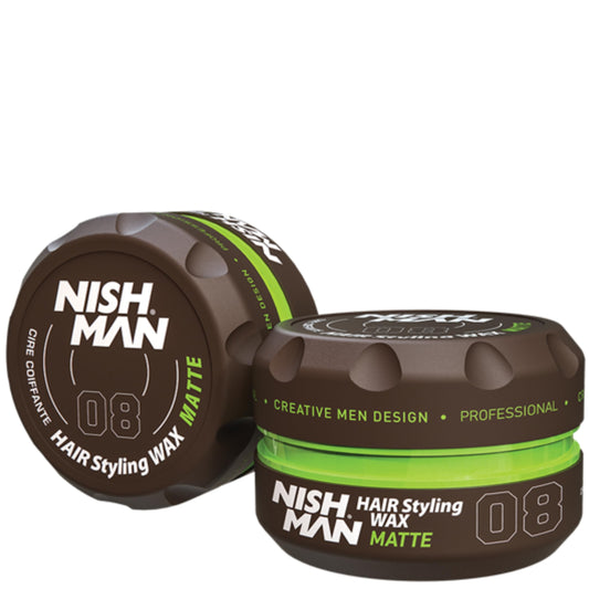 NISH MAN HAIR STYLING WAX 08 MATTE