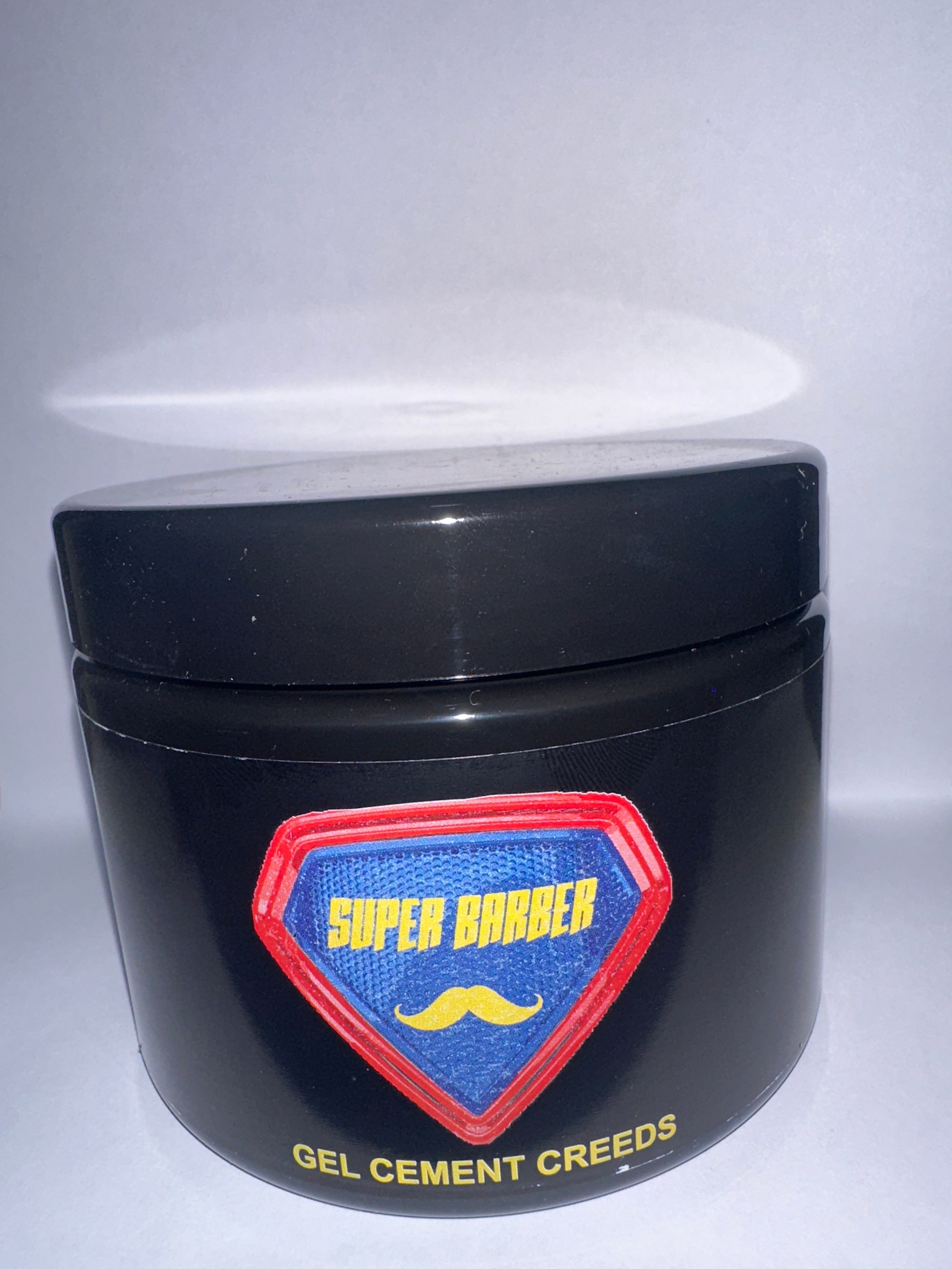 Super barber gel cement creeds