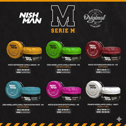 NISH MAN MATTE CERA 100ml