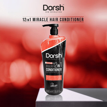 dorsh hair shampoo 12in1 conditioner