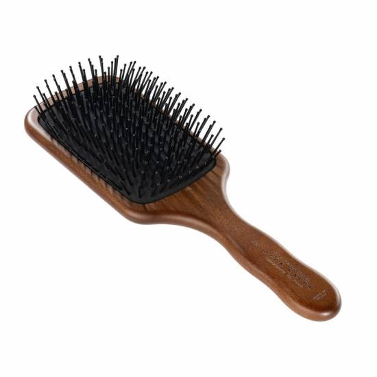 ACCA KAPPA SPAZZOLA IN LEGNO MOGANO KOTIBE' PIATTA A RACCHETTA 24 cm