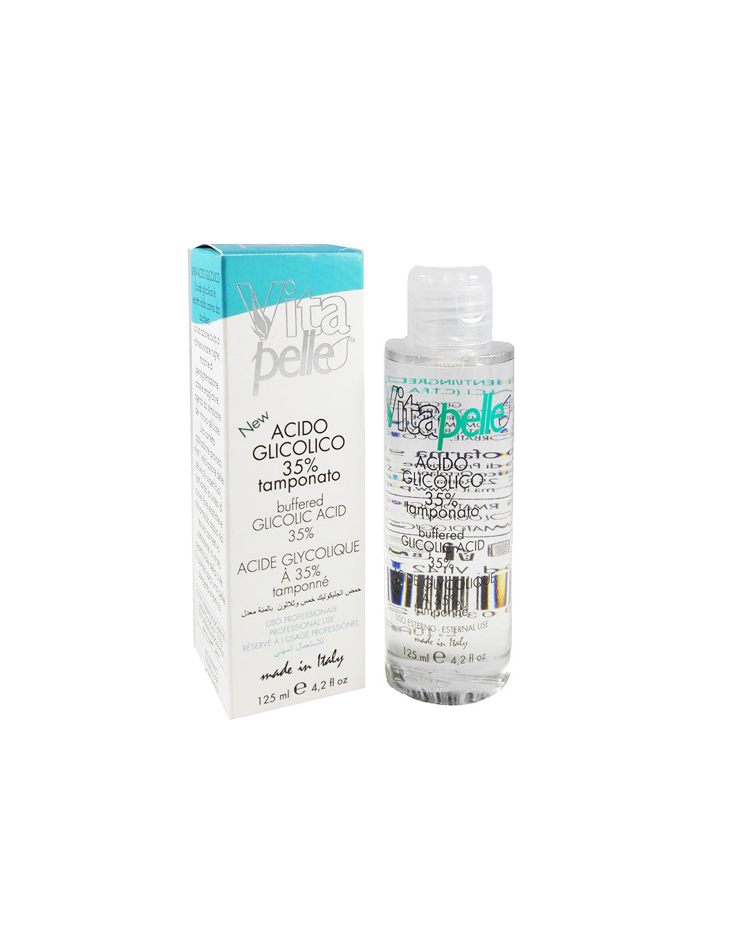 ACIDO GLICOLICO 35% TAMPONATO 125ML VITA PELLE PHYTO SINTESI- non brucia VIT4215