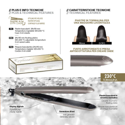 HAIRON PIASTRA EUPHORIA GOLD