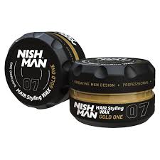NISH MAN HAIR STYLING WAX 07 GOLD ONE