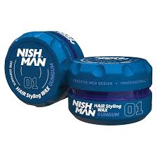 NISH MAN HAIR STYLING WAX 01 GUMGUM