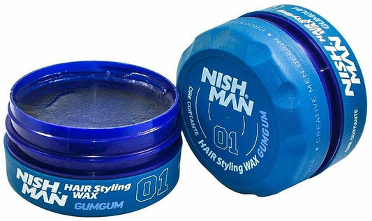 NISH MAN HAIR STYLING WAX 01 GUMGUM