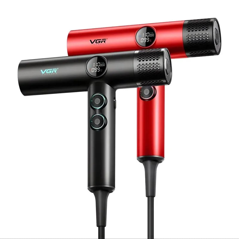 VGR V-401 Asciugacapelli Professionale Digitale Motore 110.000 giri/min