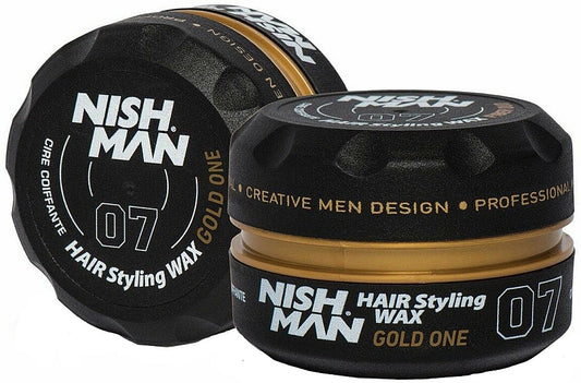 NISH MAN HAIR STYLING WAX 07 GOLD ONE