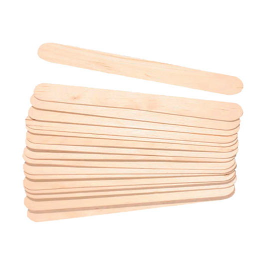 MELCAP SPATOLA LEGNO CERA STENDICERA MONOUSO 100 PZ. COD.SP0205