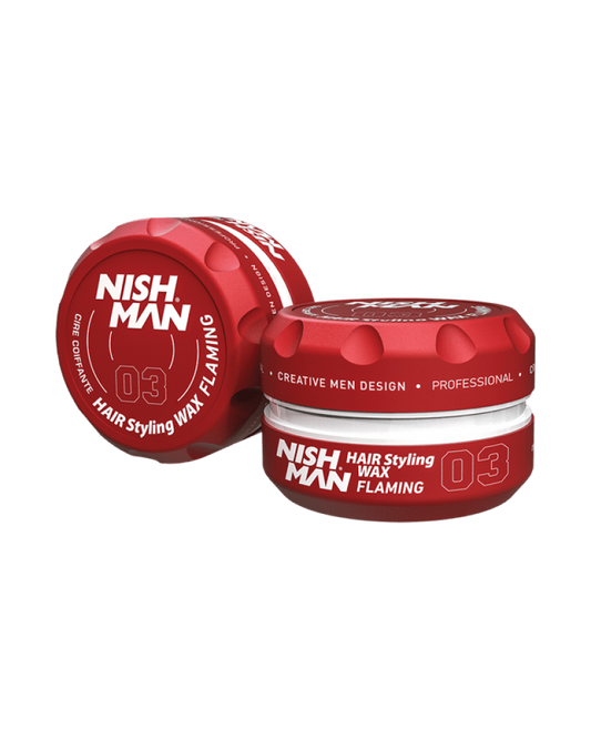 NISH MAN HAIR STYLING WAX 03 FLAMING