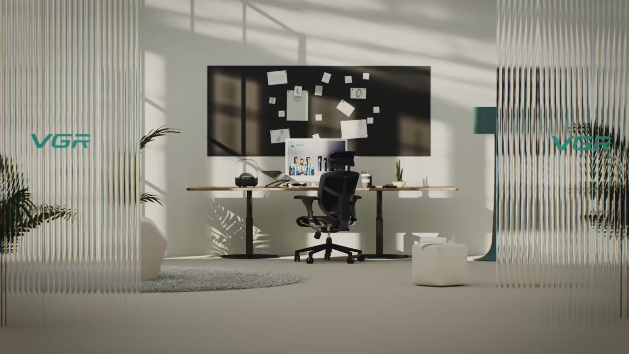 VGR PROFESSIONAL BARBER COMBO SUPER POWER 4 IN 1 VALIGETTA PROFESSIONALE