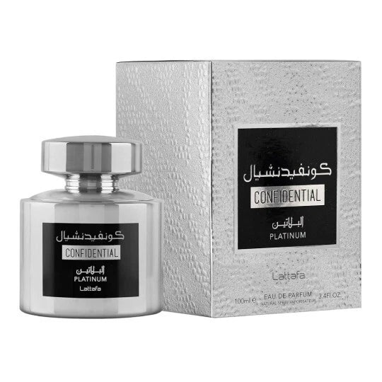 LATTAFA CONFIDENTIAL PLATINUM EDP 100ml VAPO UNISEX