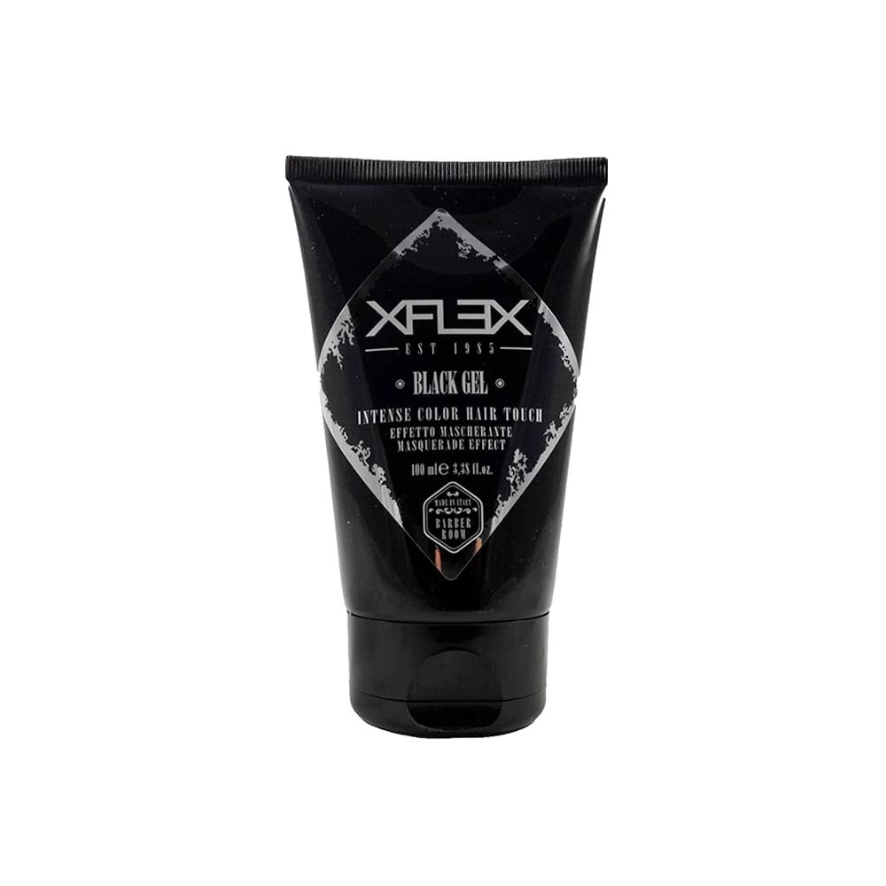 XFLEX BLACK GEL INTENSE COLOR HAIR TOUCH EFFETTO MASCHERANTE 100ML
